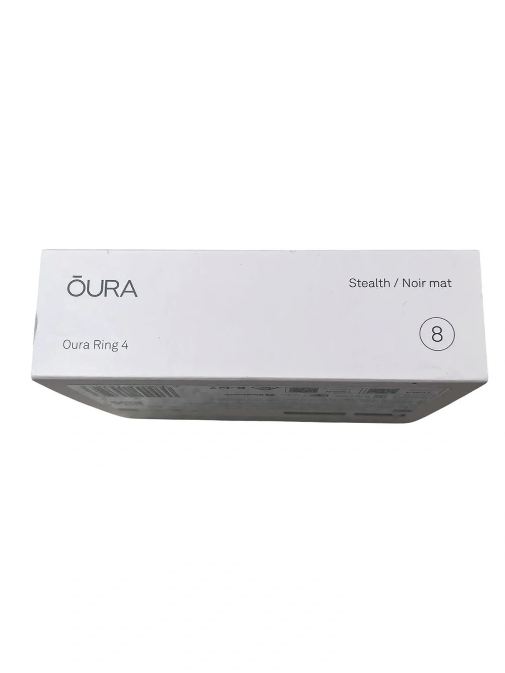 Oura Ring Gen 4 Stealth Matte Black Fitness Health Sz 8